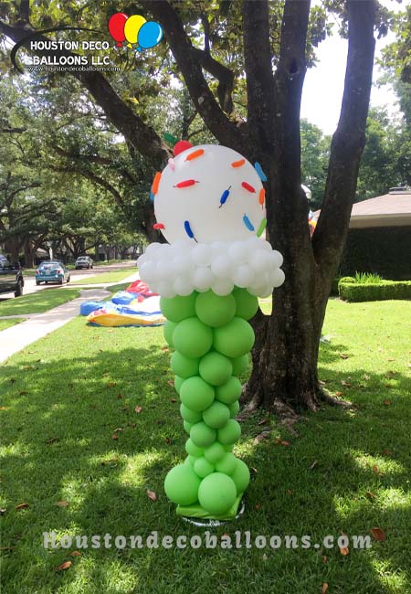 Ice-cream Balloon Sculpture  