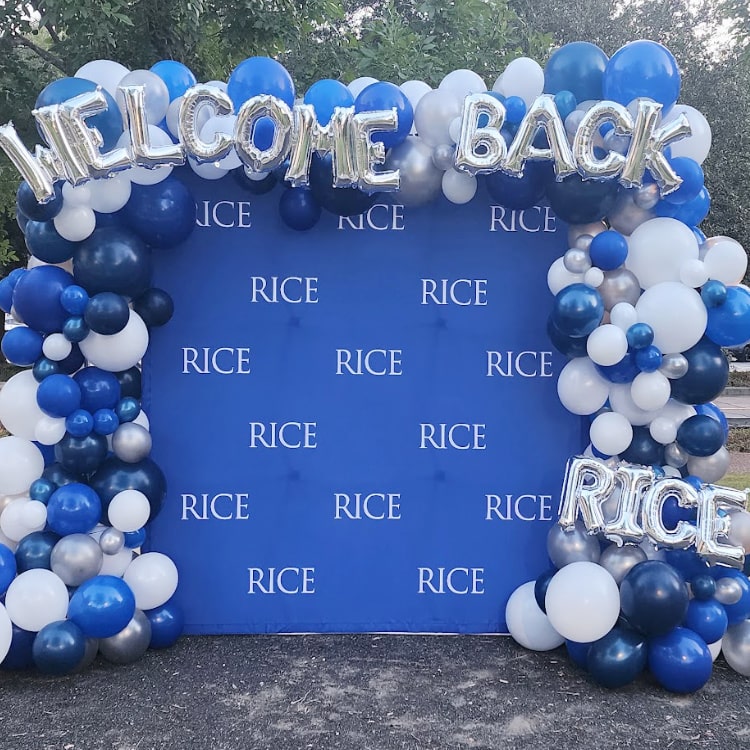 Rice University Event Decorations 