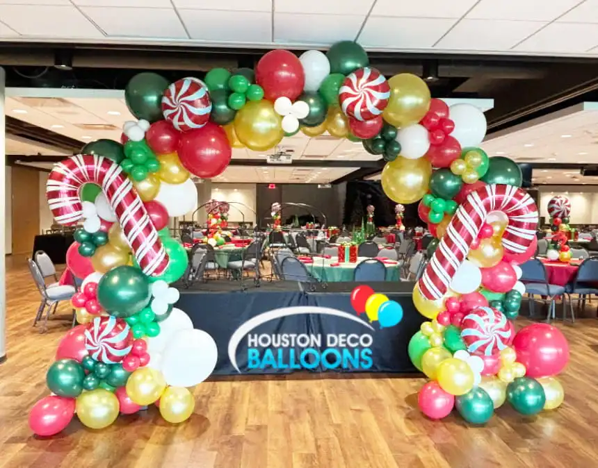 Standard-Signature-Arch Christmas balloon arch