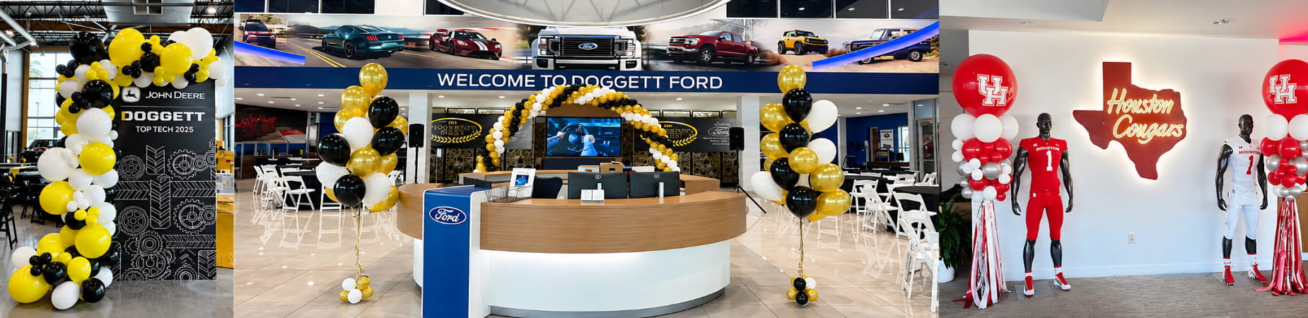 v4 Installations built for landmark Houston venues